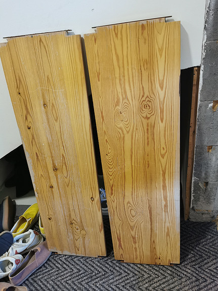 2x Lundian hyllytaso 30x100